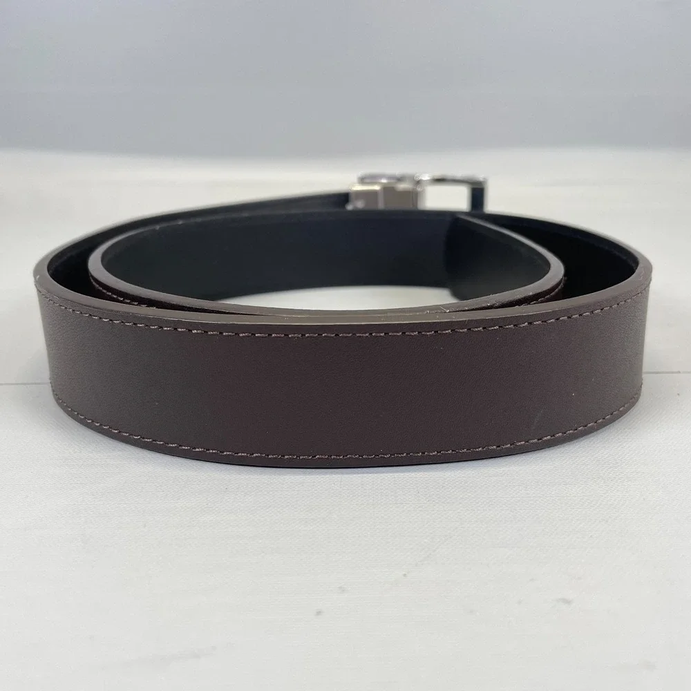 Nike Golf Leather Belt Mens Brown Size S Dress Buckle